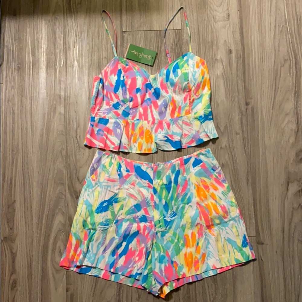 NWT Lilly Pulitzer Linnea Set in Sparkling Sands